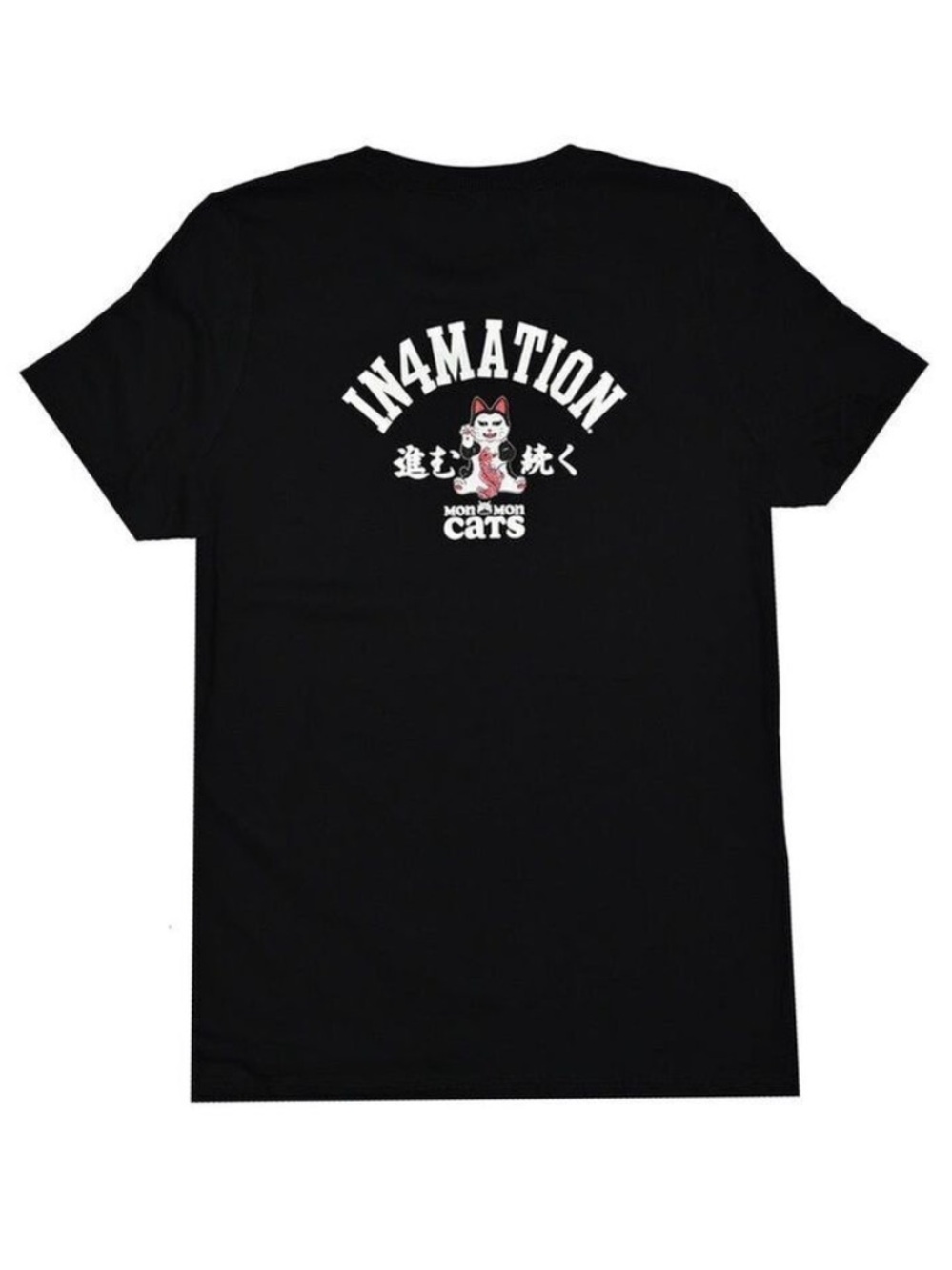 In4mation Lucky Cat Tee - Size Large